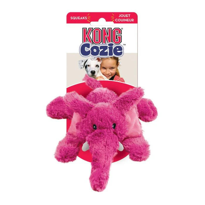 KONG cozie Elephant rose Medium