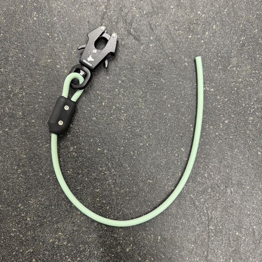 Laisse Courte Tactique Biothane Rond
